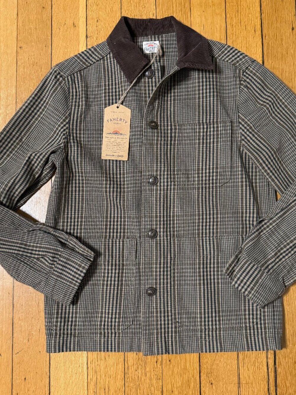 Faherty High Ridge Twill Studio Jacket